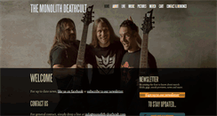 Desktop Screenshot of monolith-deathcult.com